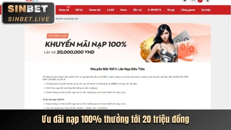 Khuyến mãi chào mừng thành viên mới Wibo88
